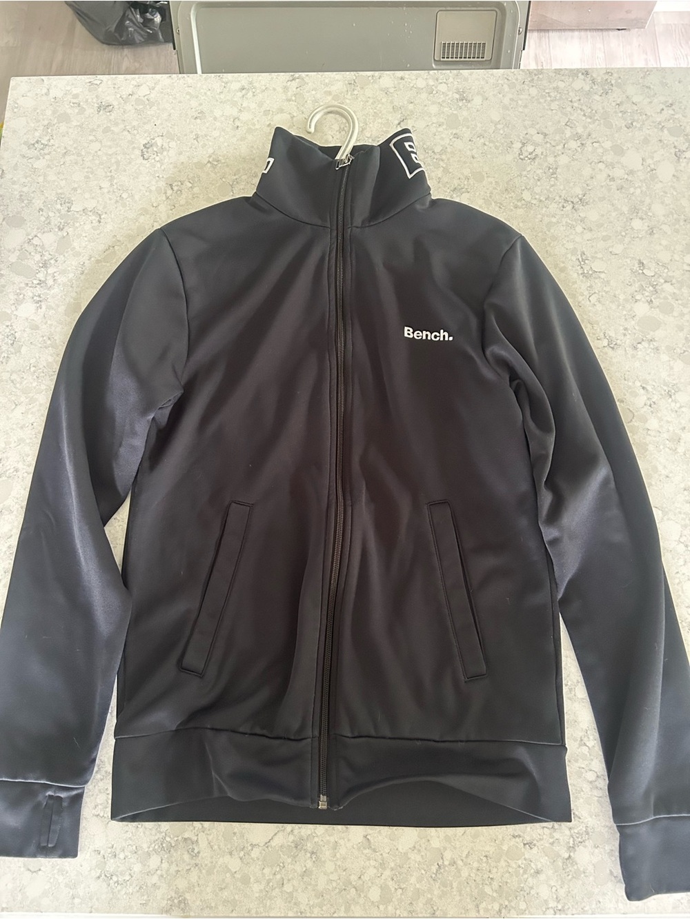 Bench woman’s Full-Zip Knit Sweater Jacket - Black (Size Small)